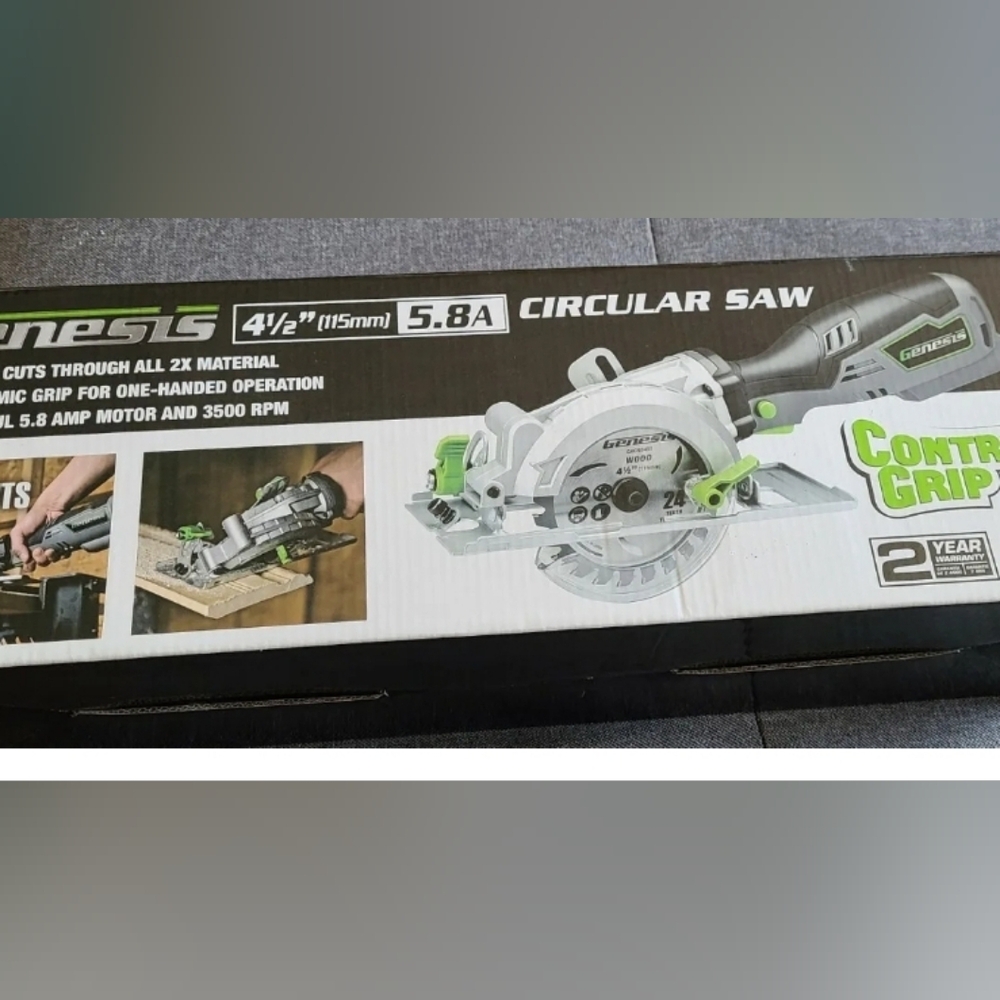 Genesis 4¹/²" [115mm] 5.8A Control Grip